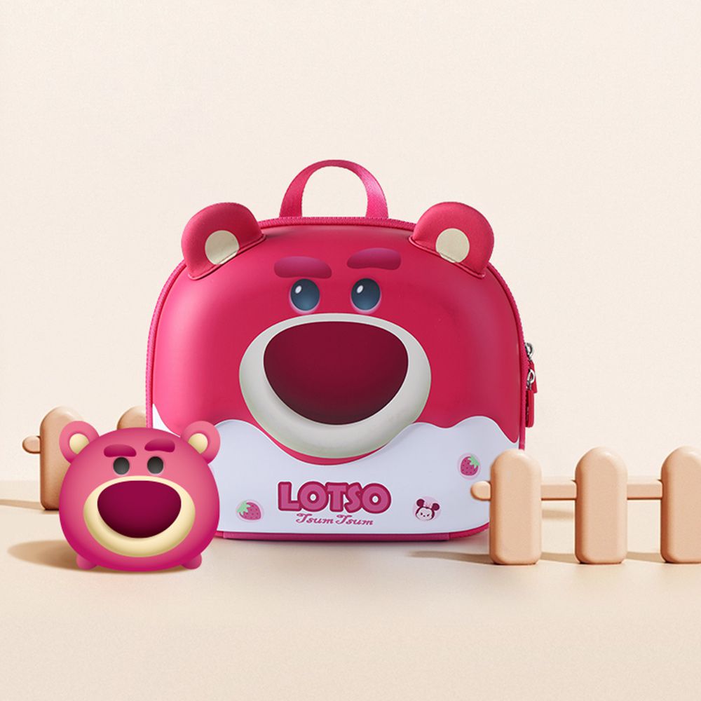 輕潮寶貝立體造型雙肩幼兒書包 - 草莓熊 ST80192S