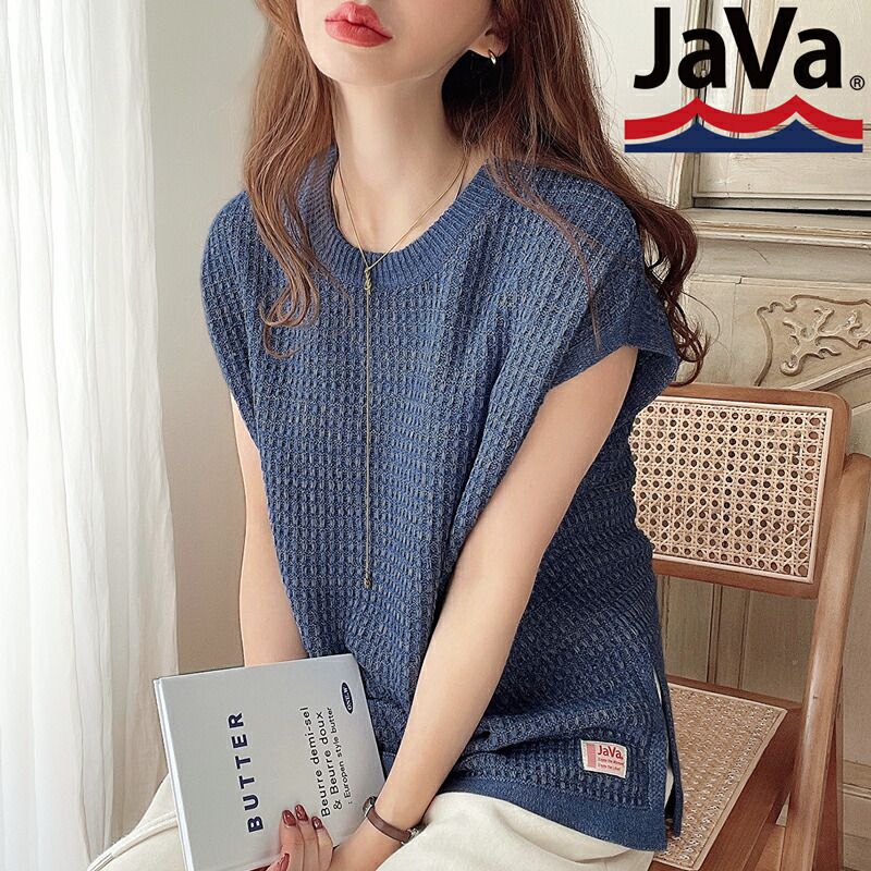 日本 Classical Elf - 百搭清新鉤針無袖上衣/背心-黑