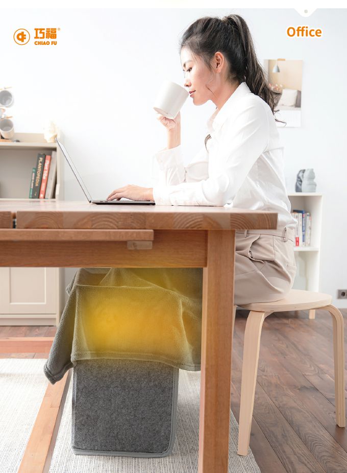 巧福 CHIAO FU - 遠紅外線暖屏風 四折踏板款 UC-861R