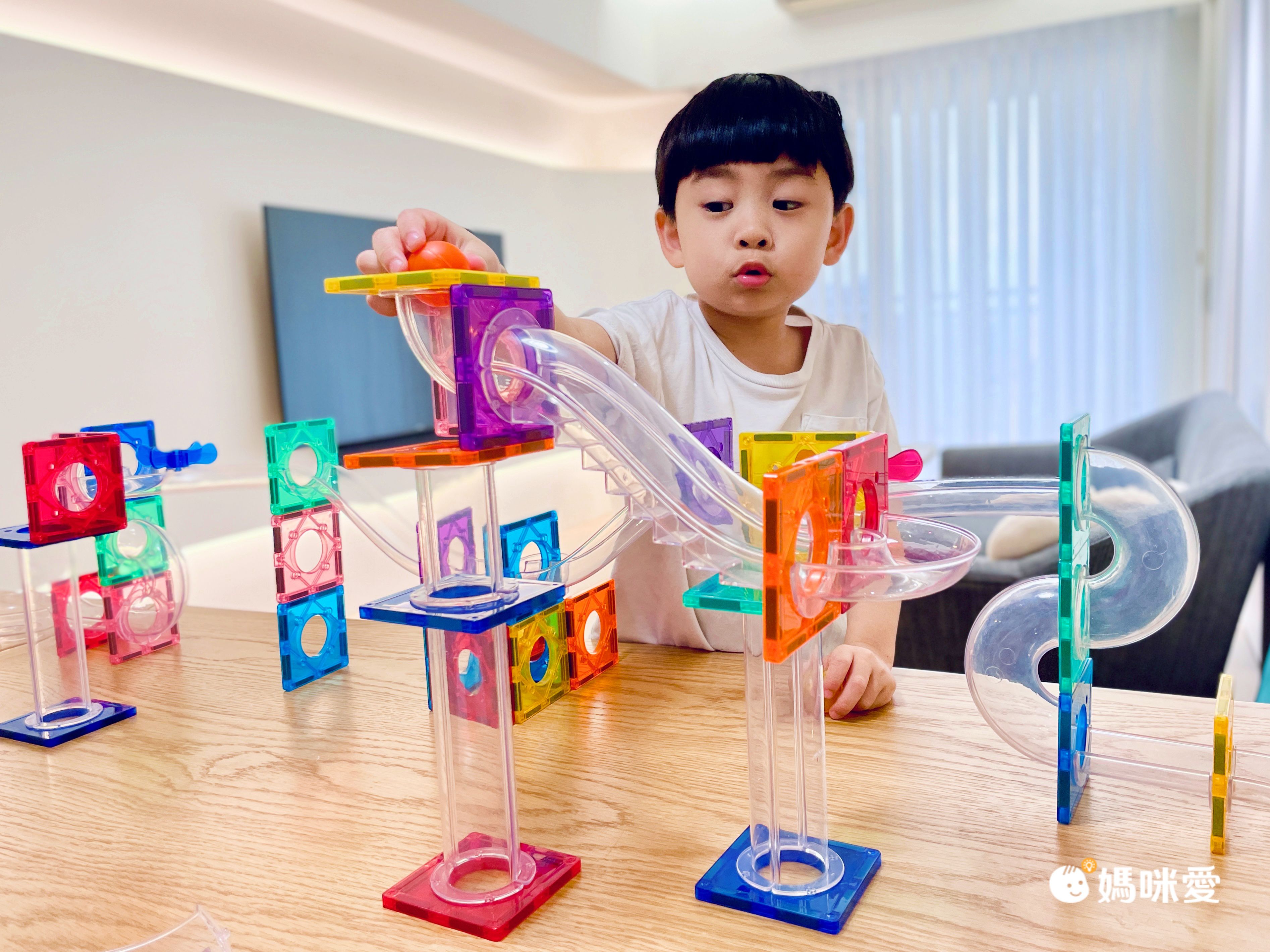 MiDeer - 多彩透光磁力片(60片)