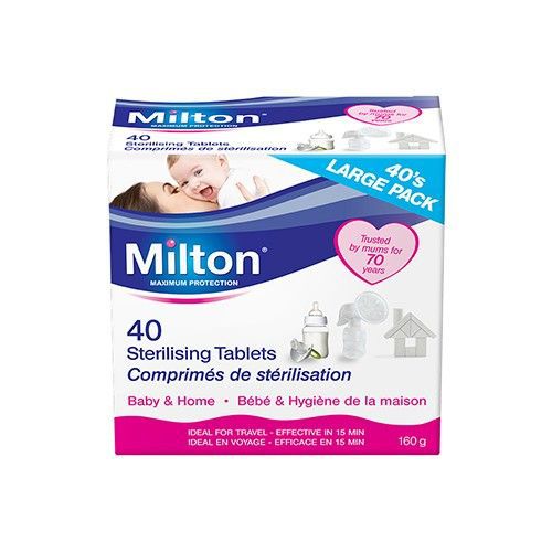 英國米爾頓 Milton - 嬰幼兒專用消毒錠-40錠