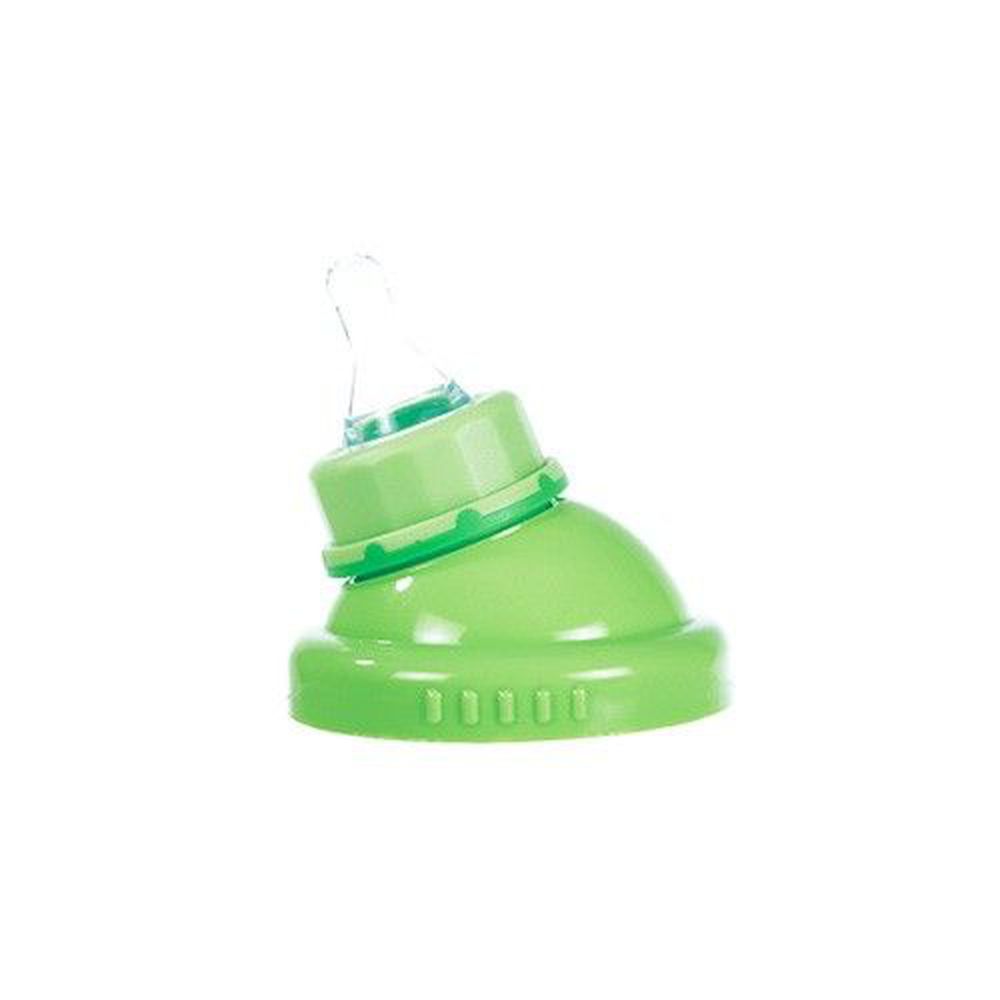 DOOBY 大眼蛙 - 練習杯座蓋+奶嘴-奶嘴練習杯專用-綠色
