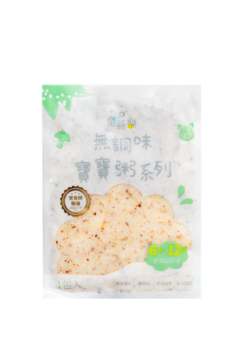 嬰幼兒副食品（無調味寶寶粥）｜亞麻籽芋頭豬豬粥（單包裝）-150g/包
