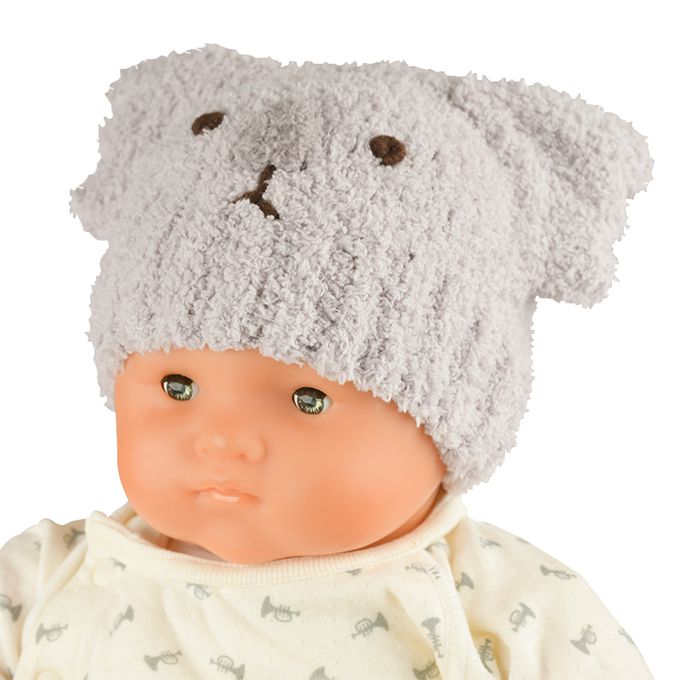 akachan honpo - 毛茸茸針織帽-無尾熊-紫色