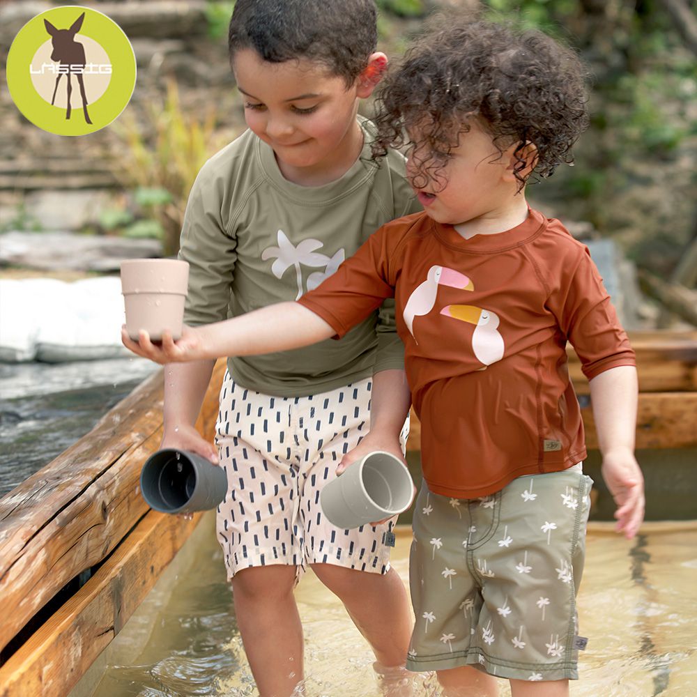 德國 Lassig - 嬰幼兒抗UV海灘尿布褲-小福虎