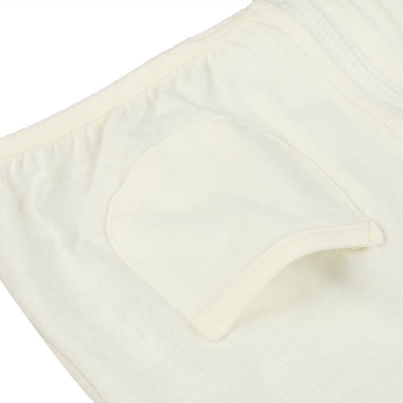 akachan honpo - 幼兒抗UV連帽外套-米白色