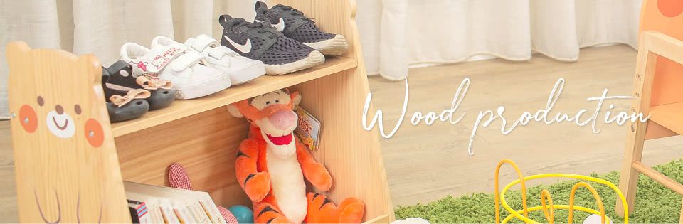 Kikimmy - 小熊原木收納架