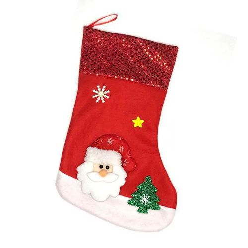 MODACore 摩達客 - 耶誕-紅亮片聖誕老公公聖誕襪