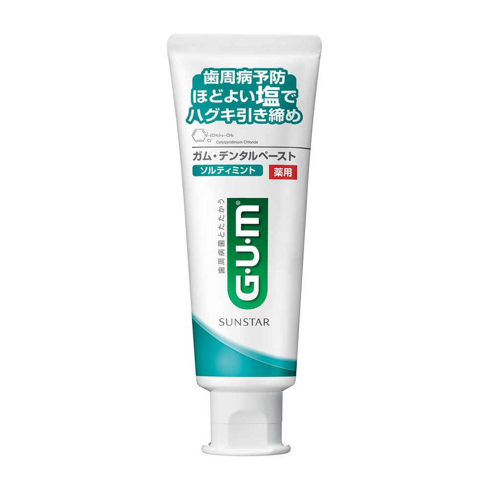 GUM - 牙周護理牙膏 清爽岩鹽-150g(直立式)
