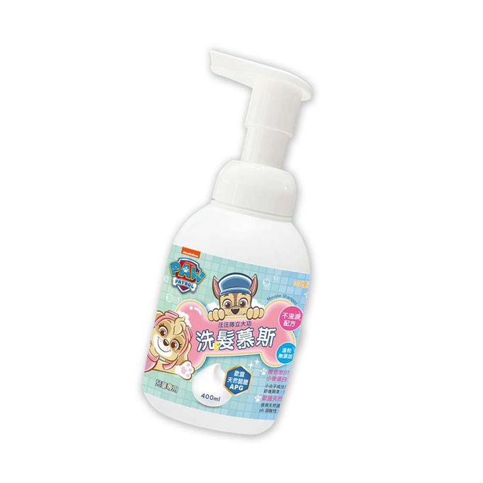 【台歐】汪汪隊-洗髮-慕斯泡泡露-400ml*6-摩達客推薦