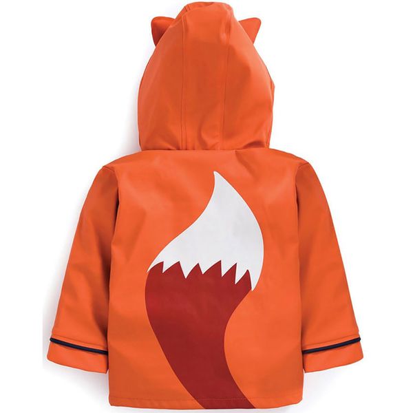 英國 JoJo Maman BeBe - 防風雨水手外套/雨衣-淘氣狐狸