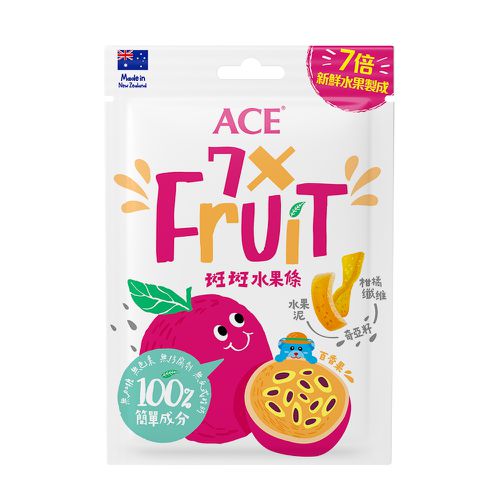 ACE - 斑斑水果條32g/袋(百香果+奇亞籽) (單入)-32g
