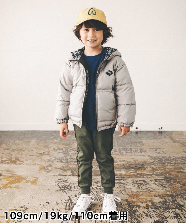 日本 BREEZE - 輕量保暖連帽防風外套-軍綠