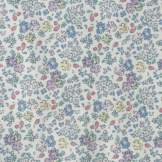 akachan honpo - 外套-小花-紫色