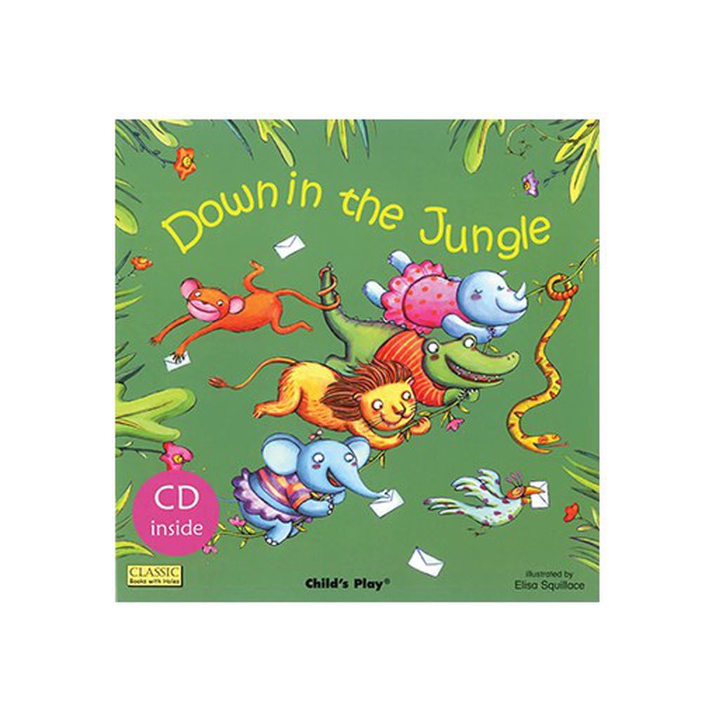 有聲書-DOWN IN JUNGLE/BKCD