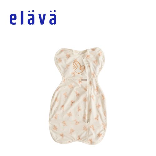 Elava - 韓國 嬰兒全包覆安撫包巾(附舒眠墊)-沁涼款-調⽪兔