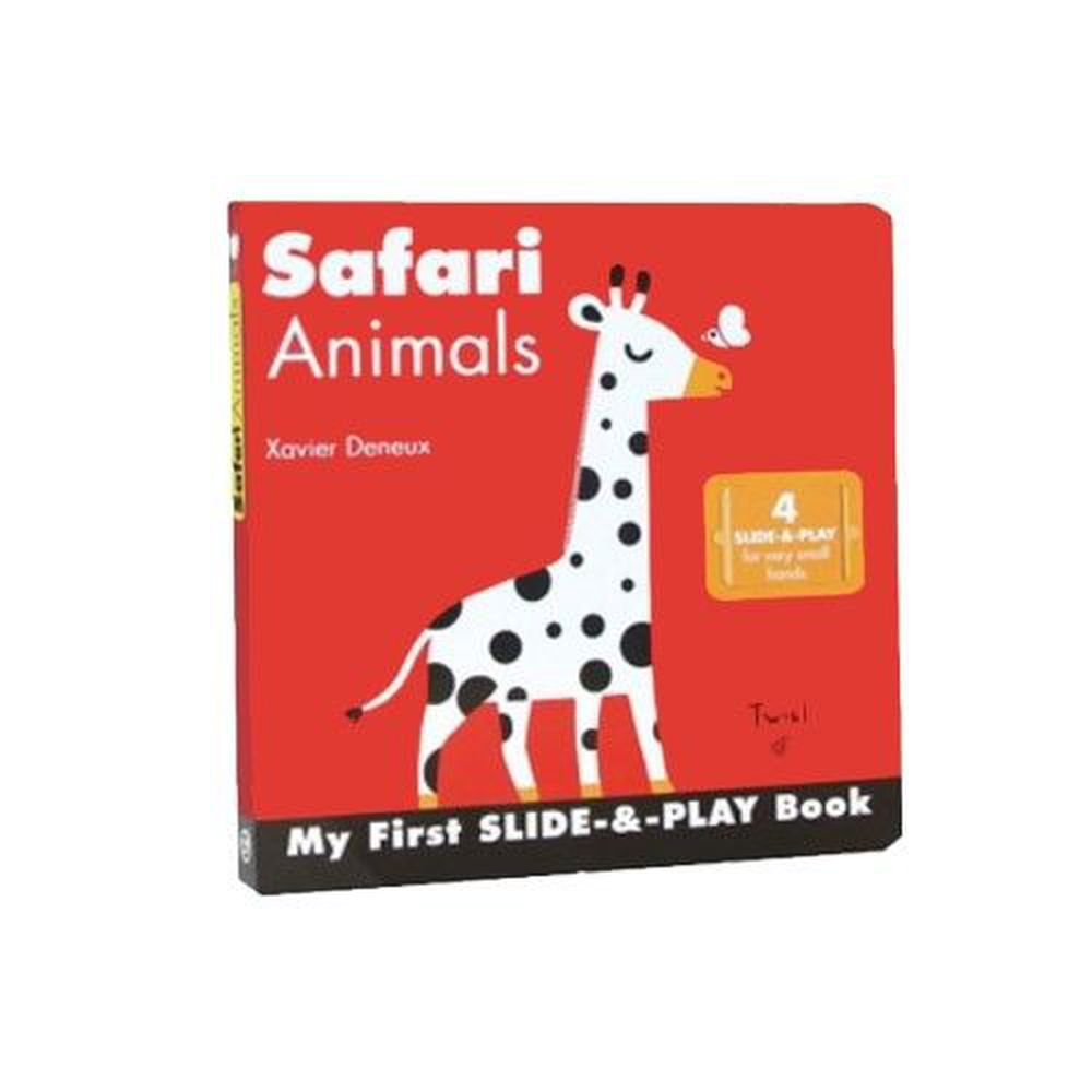 Kidschool - Safari Animals 森林動物推推書