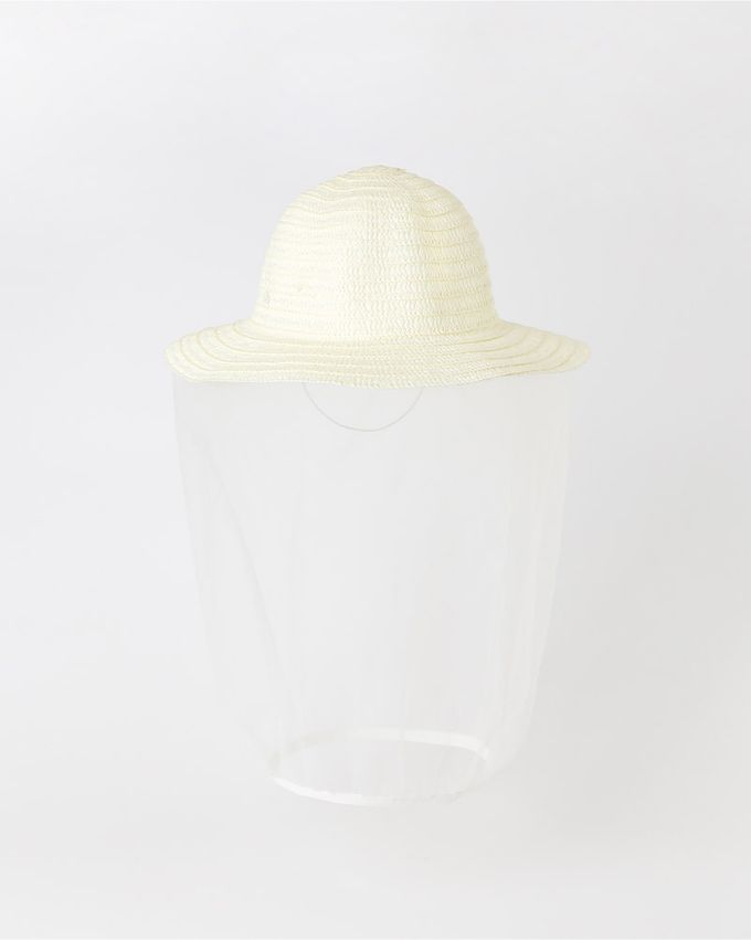 韓國 OZKIZ - 防蚊蟲網兒童草帽 (FREE[頭圍約54~58cm])