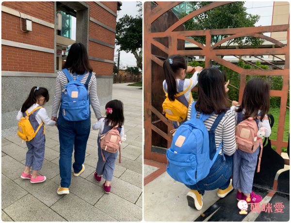 Roony de Elly - 韓國馬卡龍親子後背包-NV海軍藍 (XS)