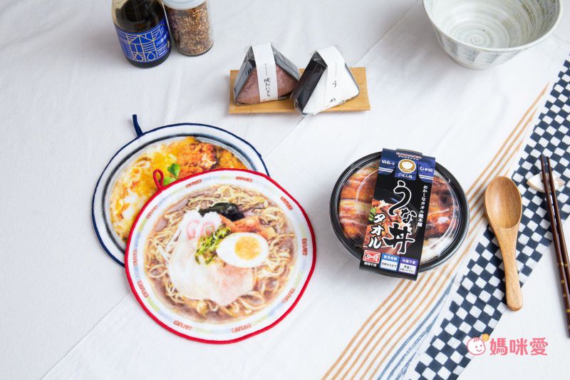 日本代購 - 仿真印花手帕/擦手巾-拉麵 (直徑21cm)