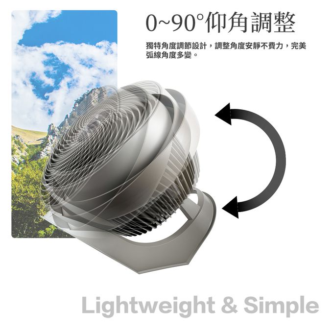 Vornado - 渦流空氣循環機-黑色