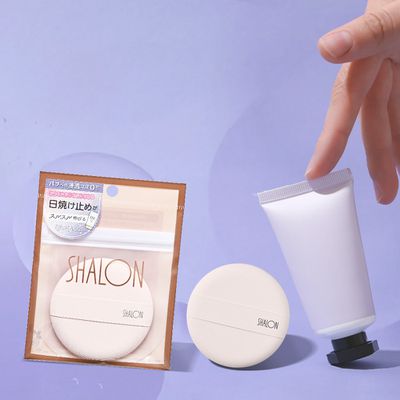 日本SHALON - 韓國製 UV防曬乳/乳液用 粉撲 2入組