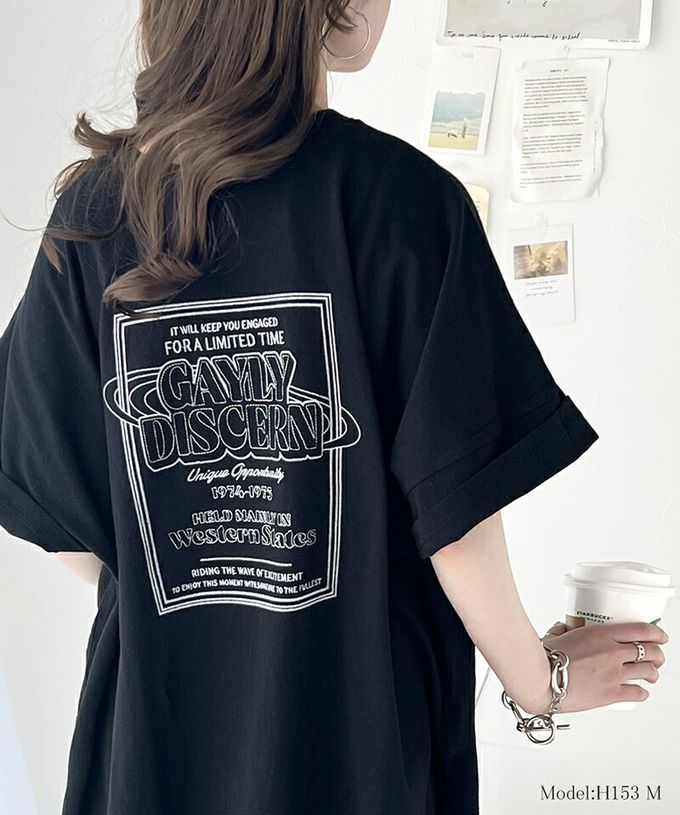 日本 Classical Elf - Java 混有機棉氣質刺繡印花短袖T恤-海軍藍