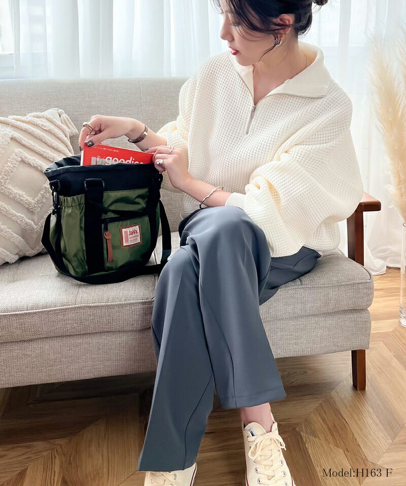 日本 Classical Elf - 2WAY美式休閒抽繩水桶包-豹紋