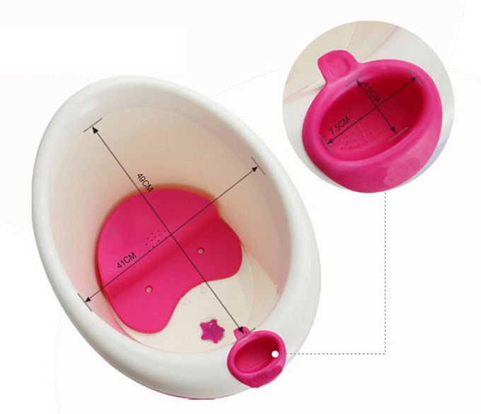 Vanibaby - 維尼幼兒小浴桶  附浴凳 趣味水勺-綠色