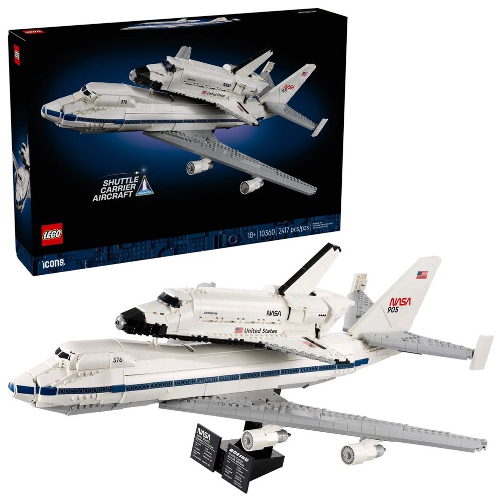 LEGO 10360 太空梭運輸機 Shuttle Carrier Aircraft