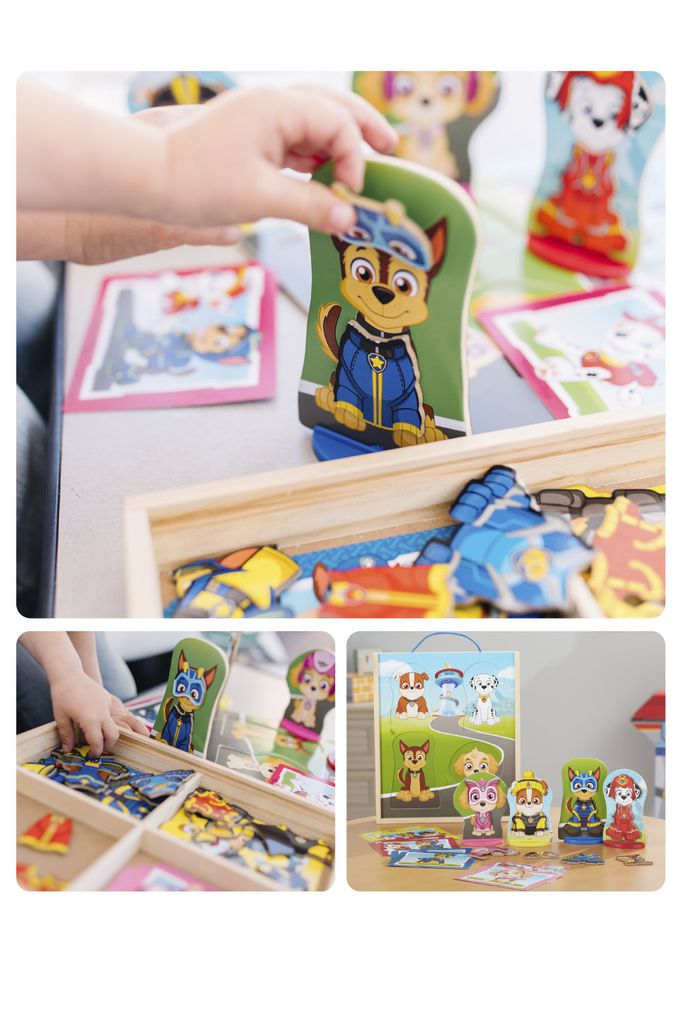 美國瑪莉莎 Melissa & Doug - MD-R 角色扮演-汪汪隊磁力換裝提盒組