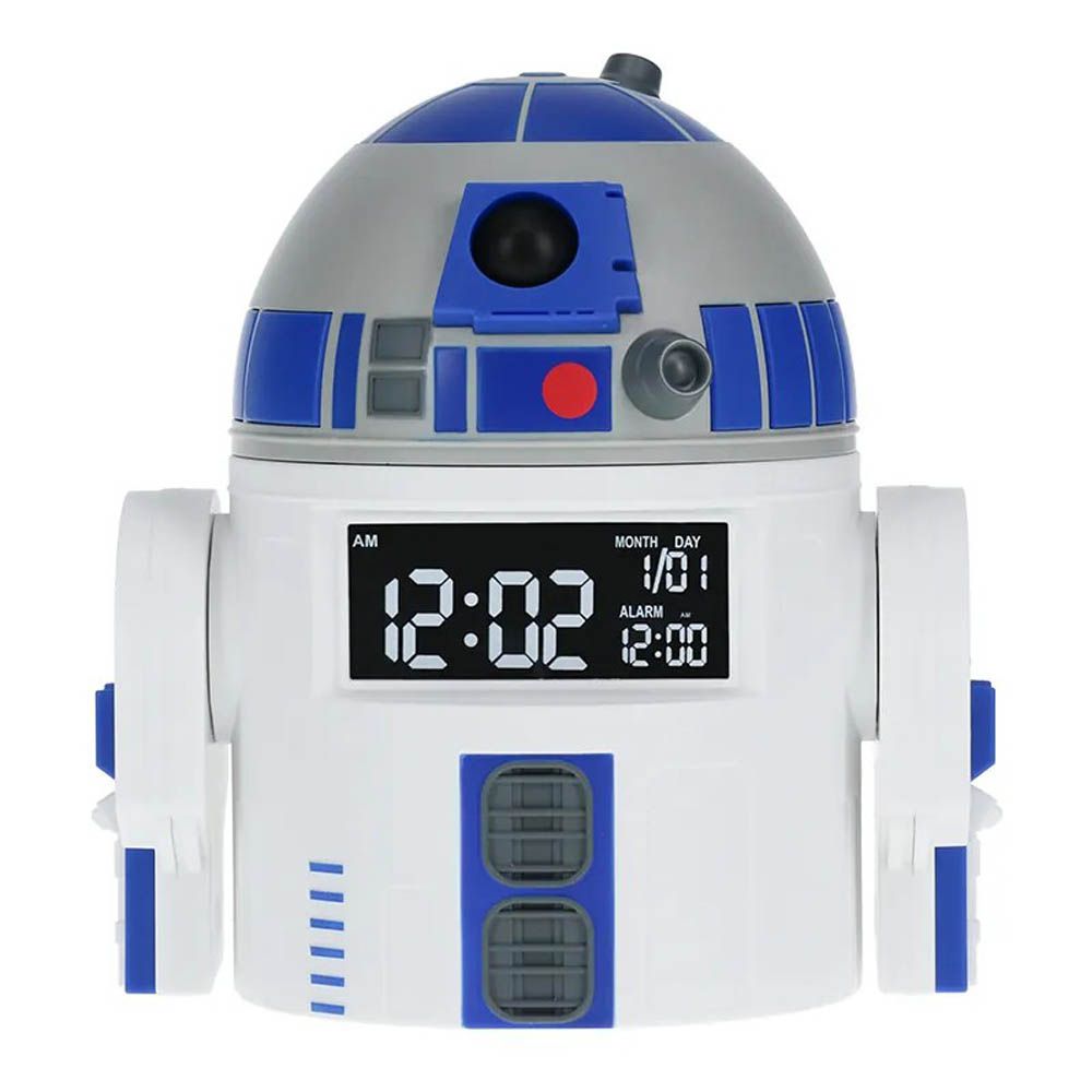 星際大戰 STAR WARS R2D2機器人造型 LED鬧鐘