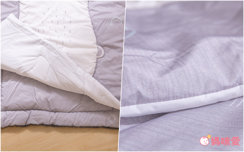 韓國 Baby Muffin - 雙面冬夏兩用抗菌防蟎睡袋/寢具-狗狗-被墊*1, 被子*1, 枕心*1, 贈收納防塵袋