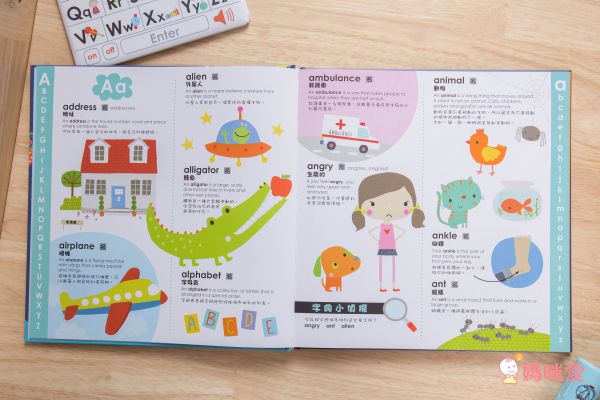 My First Dictionary 我的第一套超大圖解英漢字典-(附贈400英文單字拼音練習卡、我會開口秀英文、點讀筆、我的點讀小鋼琴、點讀筆usb充電線)