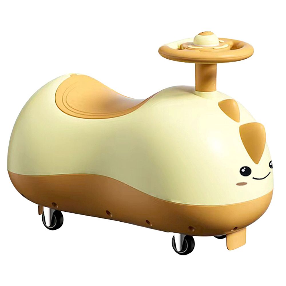 QQ龍學步滑行車 嚕嚕車 RT-988Y-米黃色