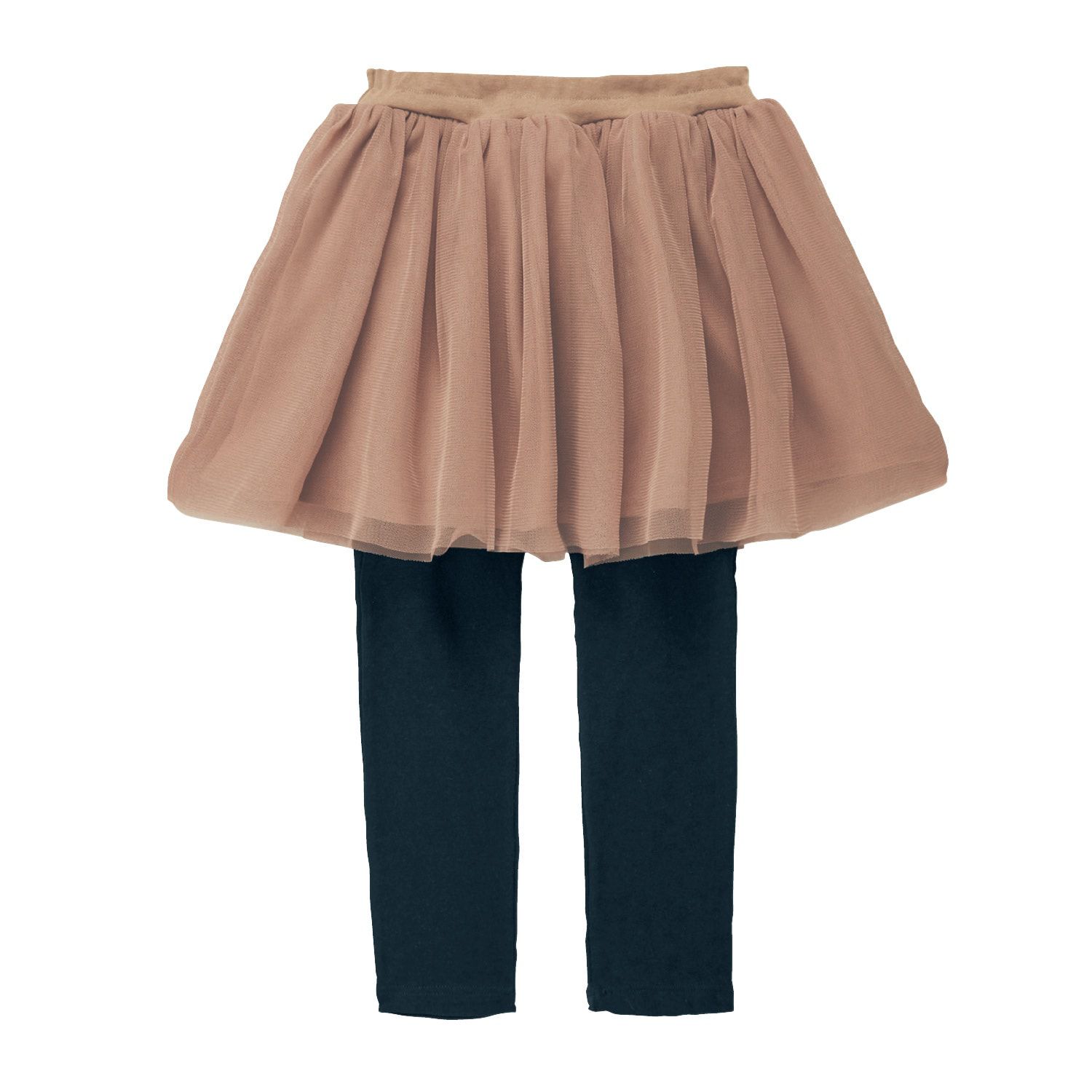 日本千趣會 - GITA 純棉百搭內搭褲裙-澎澎紗裙-冰河藍