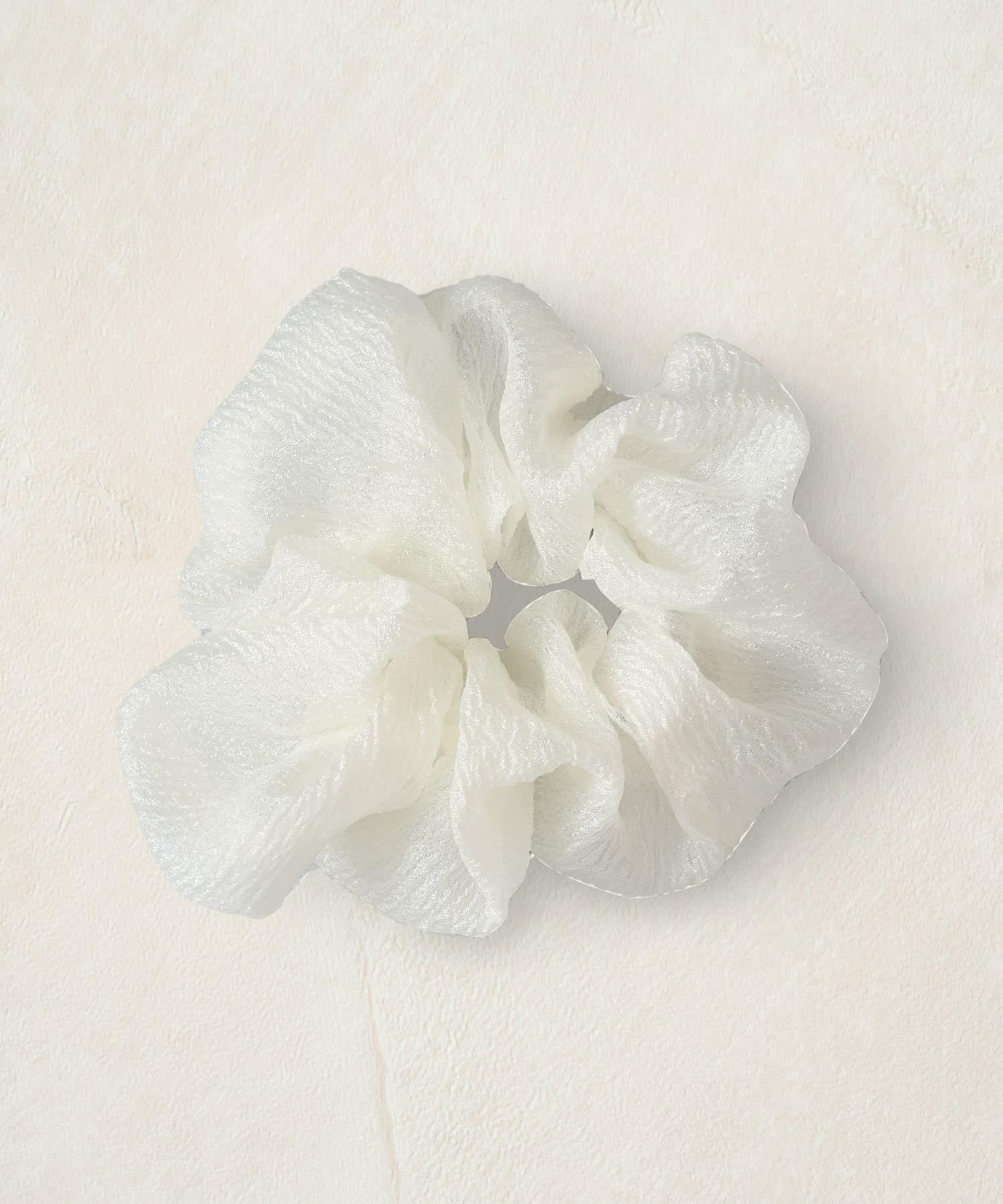 日本 Lattice - 質感皺縮光澤感大腸圈/髮圈-綠松石