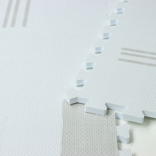 北歐農舍-北歐風系列巧拼-灰色 (單片58*58cm)-六片入