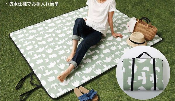 ✿ CP值爆棚！日本平價質感野餐墊＆保冷袋～ ✿