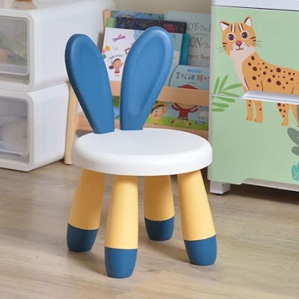 家窩 - 丹尼兔造型椅背兒童椅凳