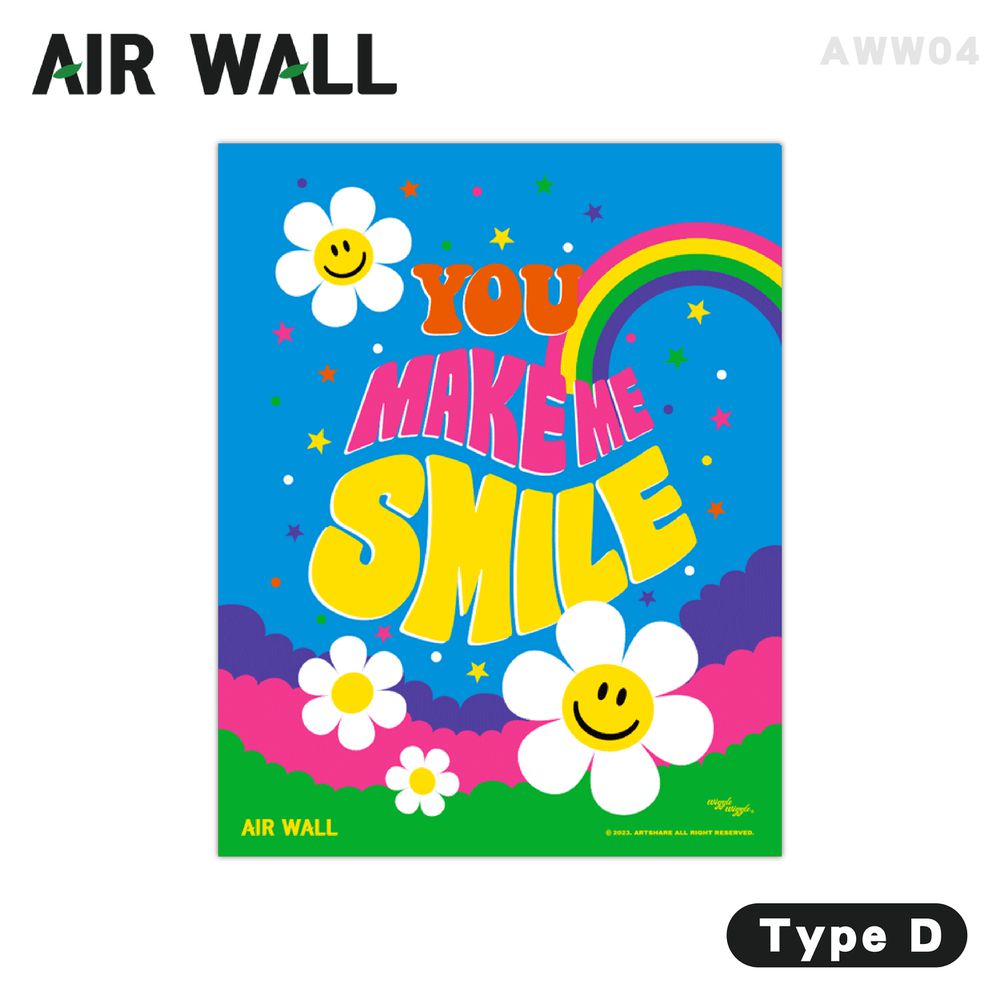 Wiggle Wiggle X Air Wall Air Fresh抑菌除臭壁貼-Type D