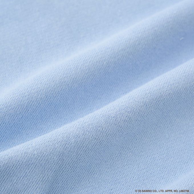 日本 Lycee mine - 連名款 正反兩穿純棉荷葉領長袖上衣-卡通人物三麗鷗-粉紅