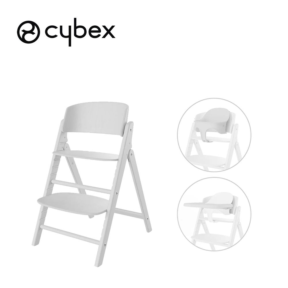 CLICK & FOLD 三合一兒童成長椅-純淨白