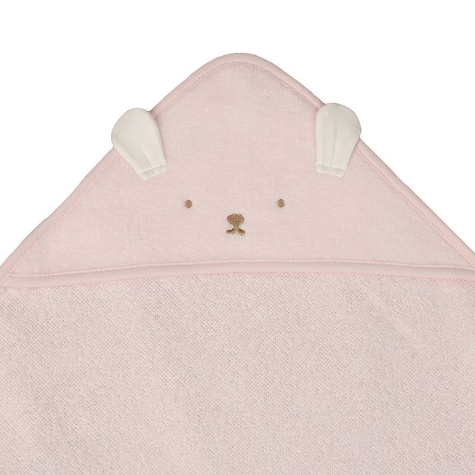 akachan honpo - 蓬鬆包巾-粉紅色 (80×80cm)