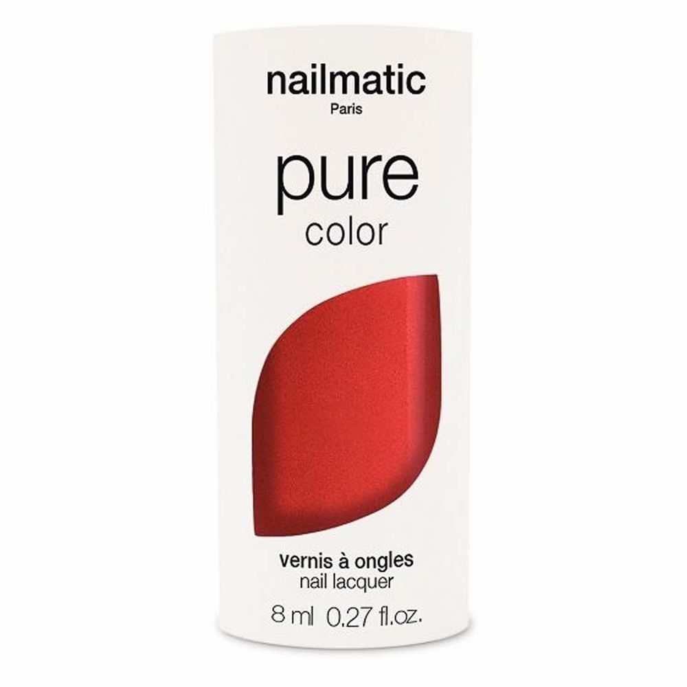 Nailmatic - Nailmatic 純色生物基經典指甲油-AMOUR-珍珠紅-8ml