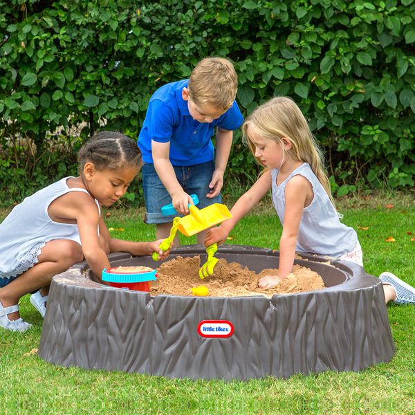 美國 Little Tikes - 仿木沙坑(不含沙)