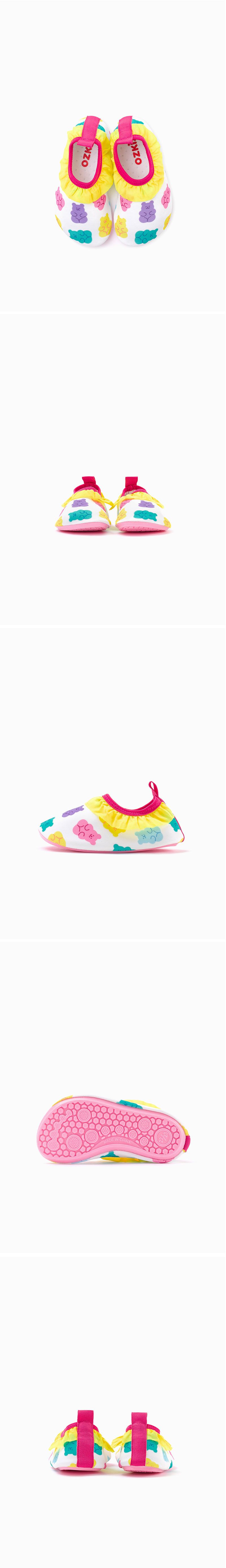韓國 OZKIZ - 輕量/防滑兒童沙灘鞋/戲水鞋-熊熊軟糖
