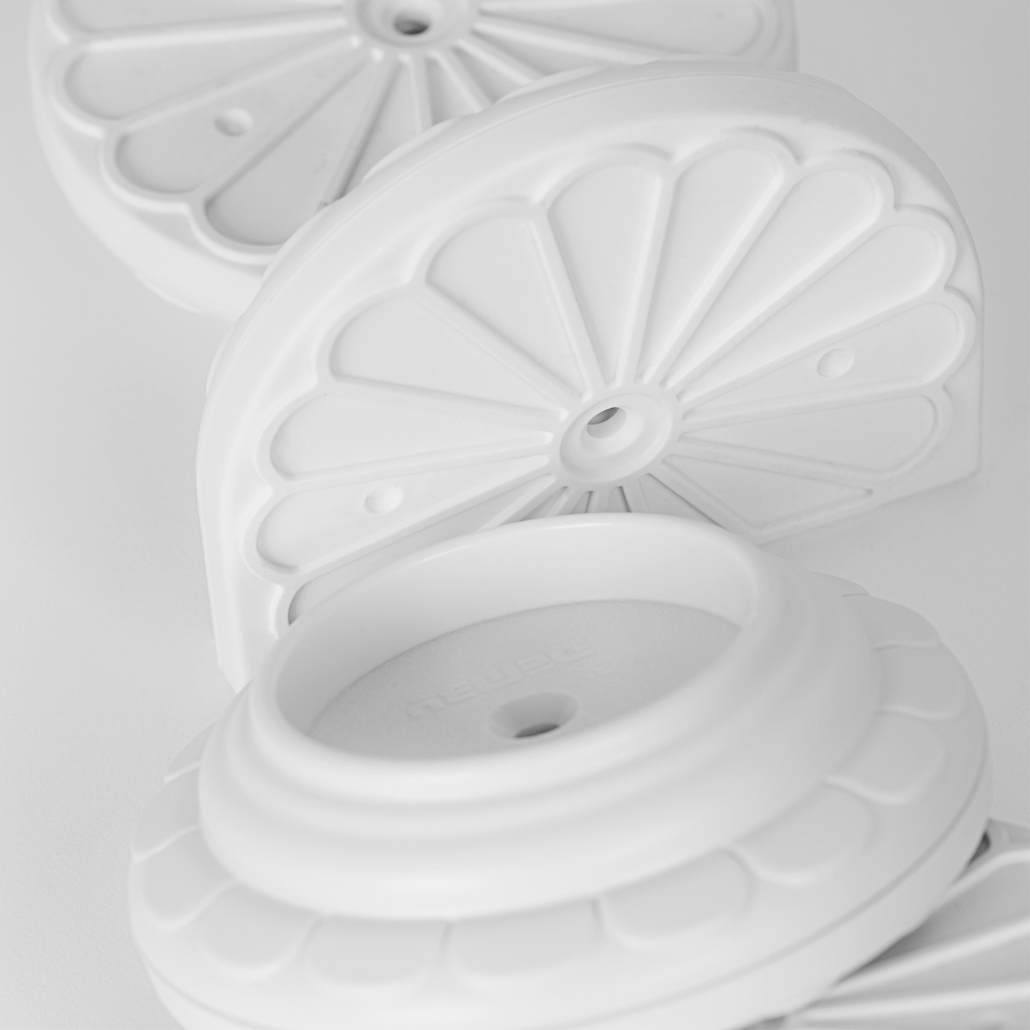 DEMBY - 門欄專用牆面保護靠座-TWP002-002-白