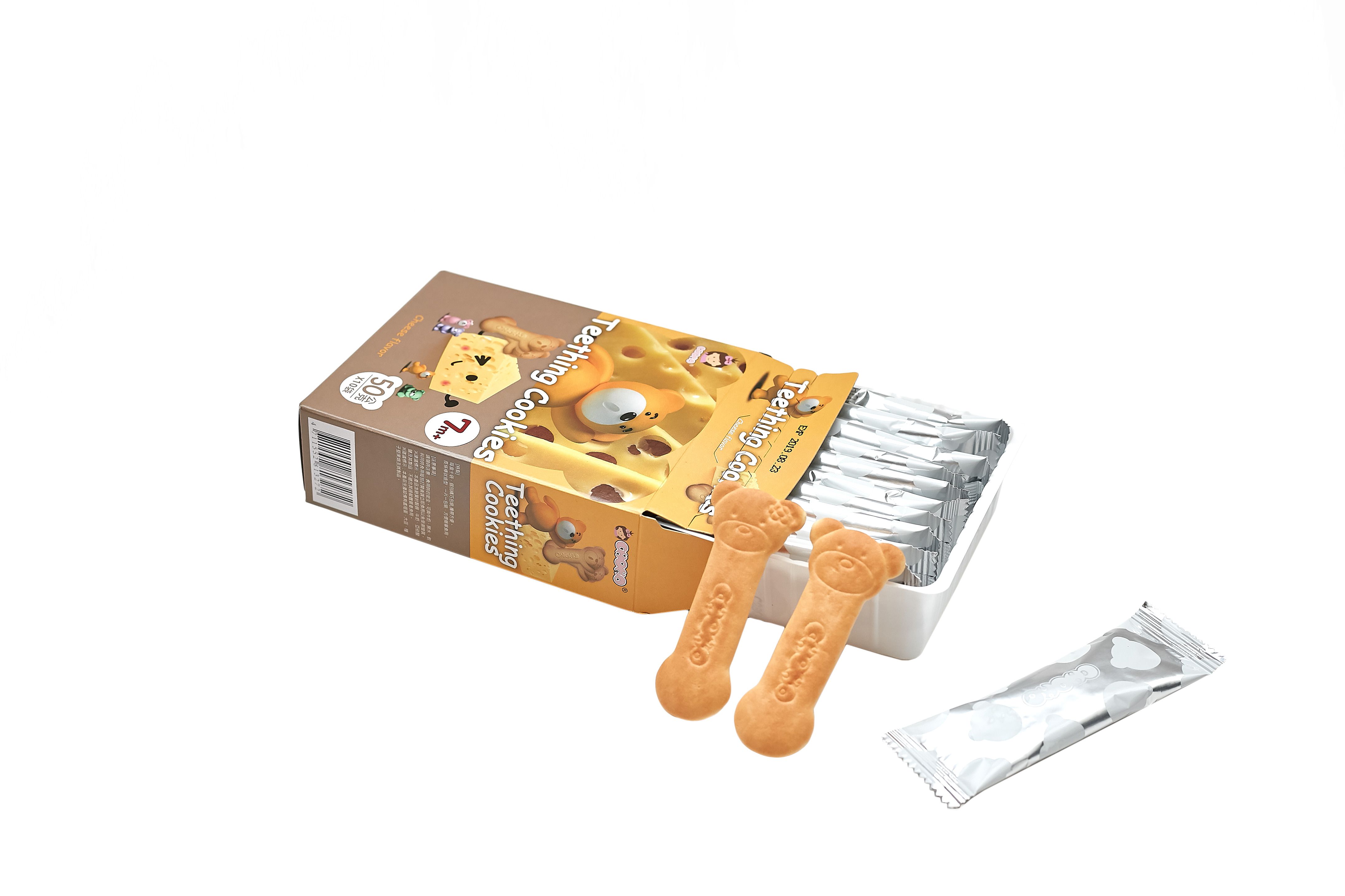 俏菓 Choko Bites - 磨牙餅(7m+) (起司)-50g-10入/盒