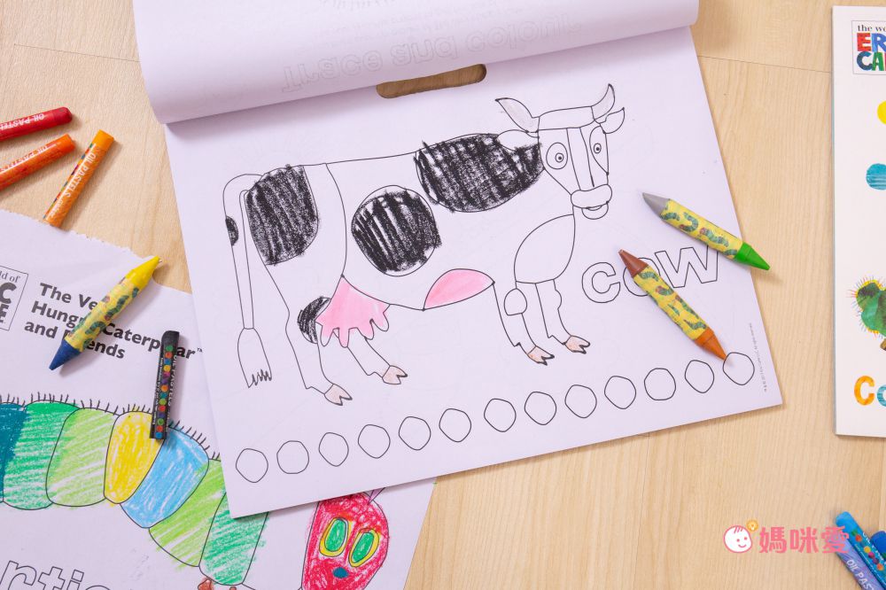 Alligator Products - 好餓的毛毛蟲畫畫(有筆) artist pad